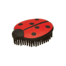 Brosse anti-peluche coccinelle